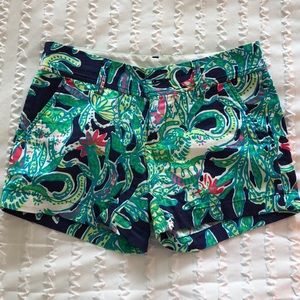 Lilly Pulitzer Shorts in “Trunk Show”